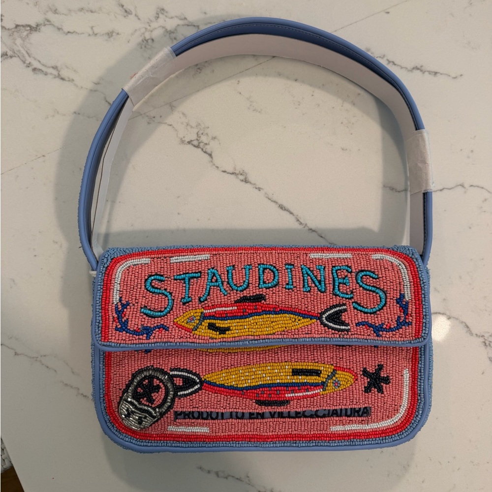 STAUD Beaded Staudines purse - Brand new with tags !